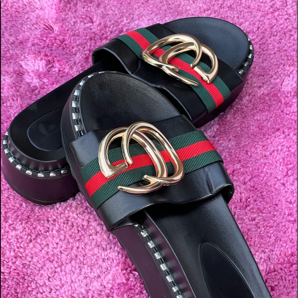 Gucci platform sandals - Picture 4 of 5